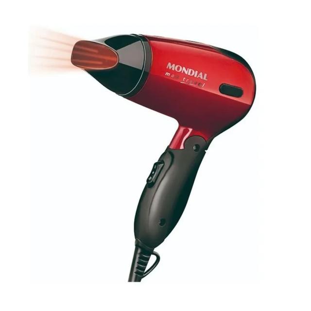 Secador Mondial Mini Dobrável Portátil Max Travel Bivolt