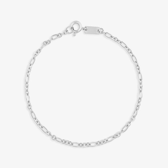 Pulseira Mallha Elos em Prata 925 - 23 cm